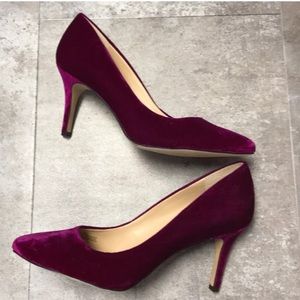INC Velvet Stilettos